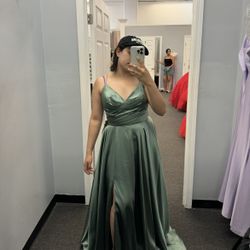 Sage Green Dress