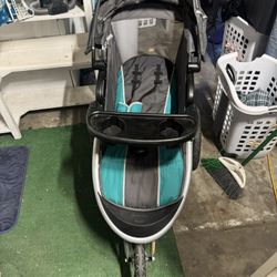 Jogger Stroller Baby Blue 