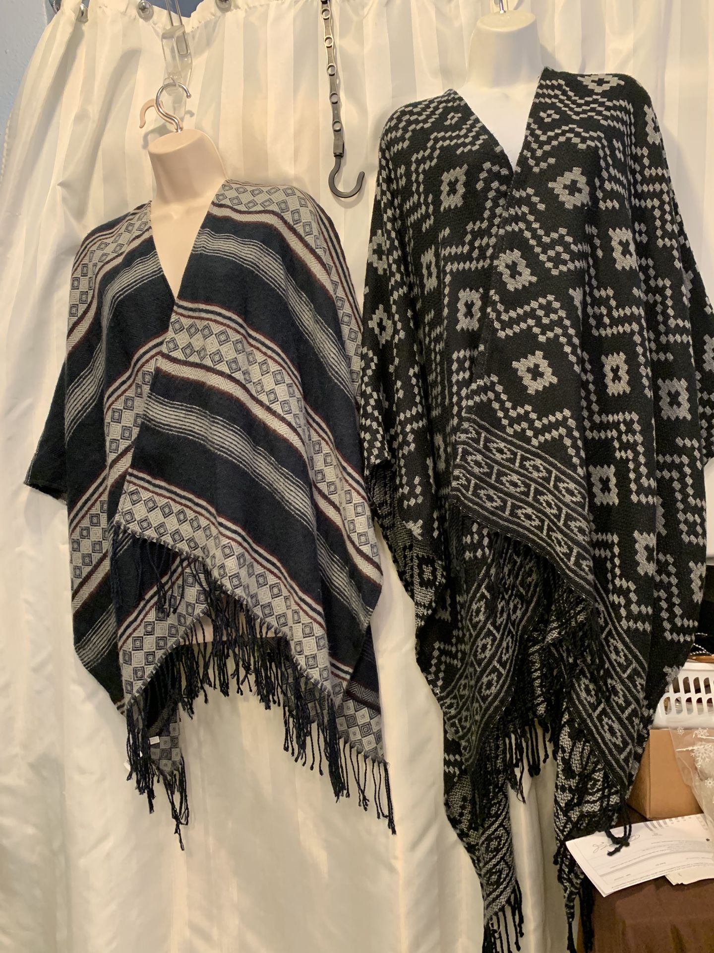 Cape JUBY One Size Boho Western Blanket Poncho