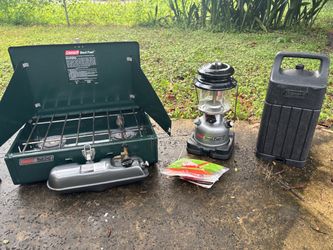 Coleman Duel Fuel 2-Burner Stove & Lantern