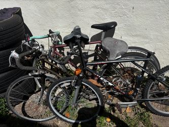 Bikes and harden concrete