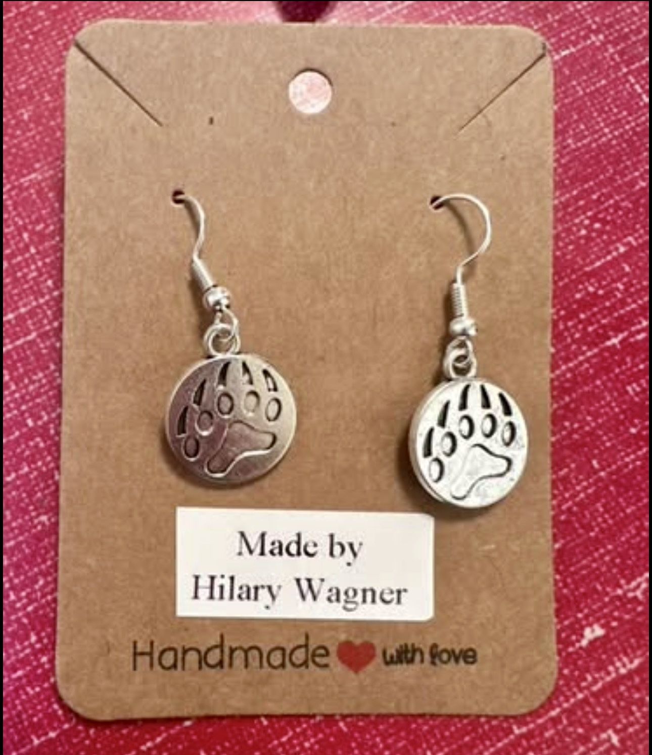 Bear Paw Earrings