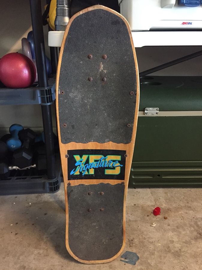 Vintage Variflex XPS Signature skateboard