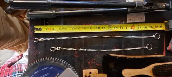 Wallet Chains 2 Different Sizes