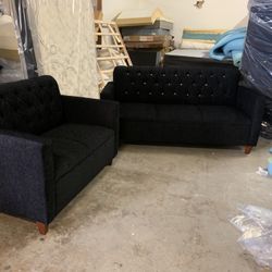 $799 Brand New Sofa And Loveseat Set (read description)