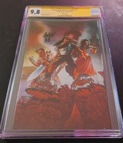 Army of Darkness Forever #1 CGC 9.8 Cover J Signed by Tony Fleecs