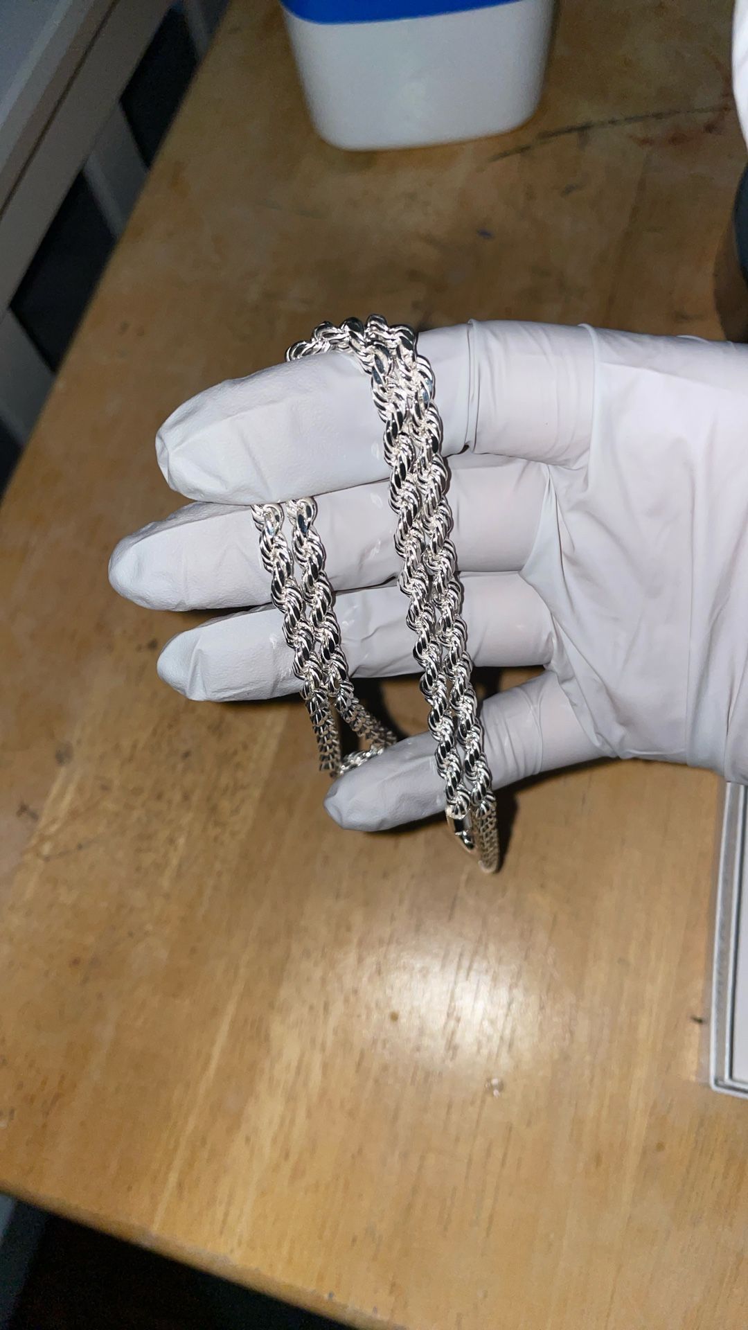Silver Rope Chain