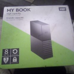  W D .My Book 8 TB 