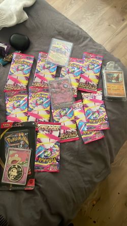 Pokemon packs and mystery packs