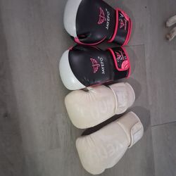 Girls And Men Boxing Gloves 