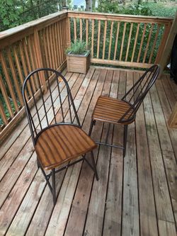 Free chairs 2. Used.