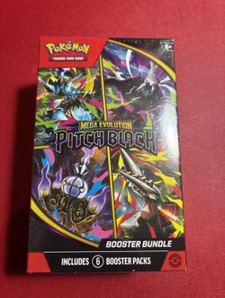 Pokemon TCG: Mega Evolution Pitch Black Booster Bundle - Brand New