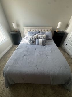 Queen Upholstered Bed