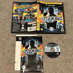 James Bond 007 in Agent Under Fire Nintendo GameCube CIB Complete w/ Manual