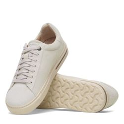 Birkenstock Bend Low Suede Sneakers Antique White Size EU 40 US 9-9.5 NIB