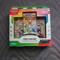 first partner illustration collection pokemon