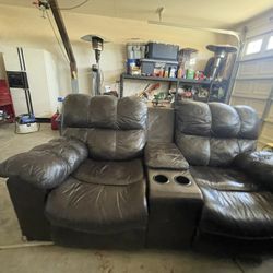 black couch