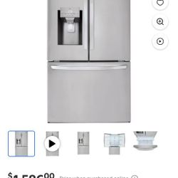 LG. Stainless Steel French Door Refrigerator