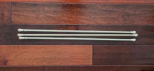 Set of 3 Curtain Rods
