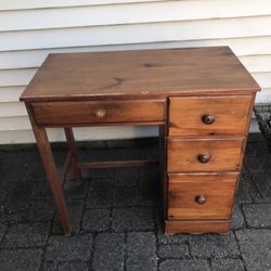 Antique Maple Desk 