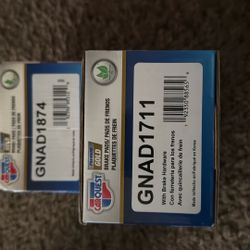 Break Pads Front / Rear 