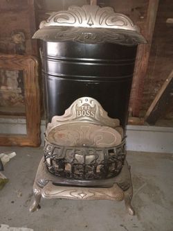 Antique Parlor Stove , Gas Stove.