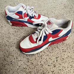 Nike Air Max 90 | Size 5 Youth Blue, Red,