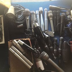 Vintage EV Microphone Collection.