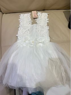 White girls 7/8 dress from Nordstrom never worn