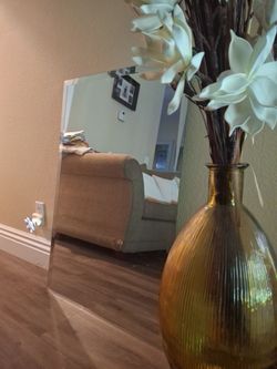 Long Tall Beveled Mirror
