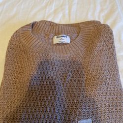 Old Navy Textured Cotton-Blend Tunic Sweater for Women