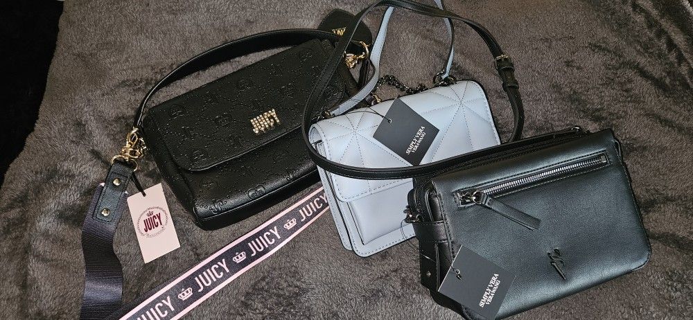 Purses(3) 1 Juicy, 2 Vera Wang 90$ ObO
