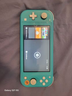 Animal Crossing Themed Switch Lite W/ Charger