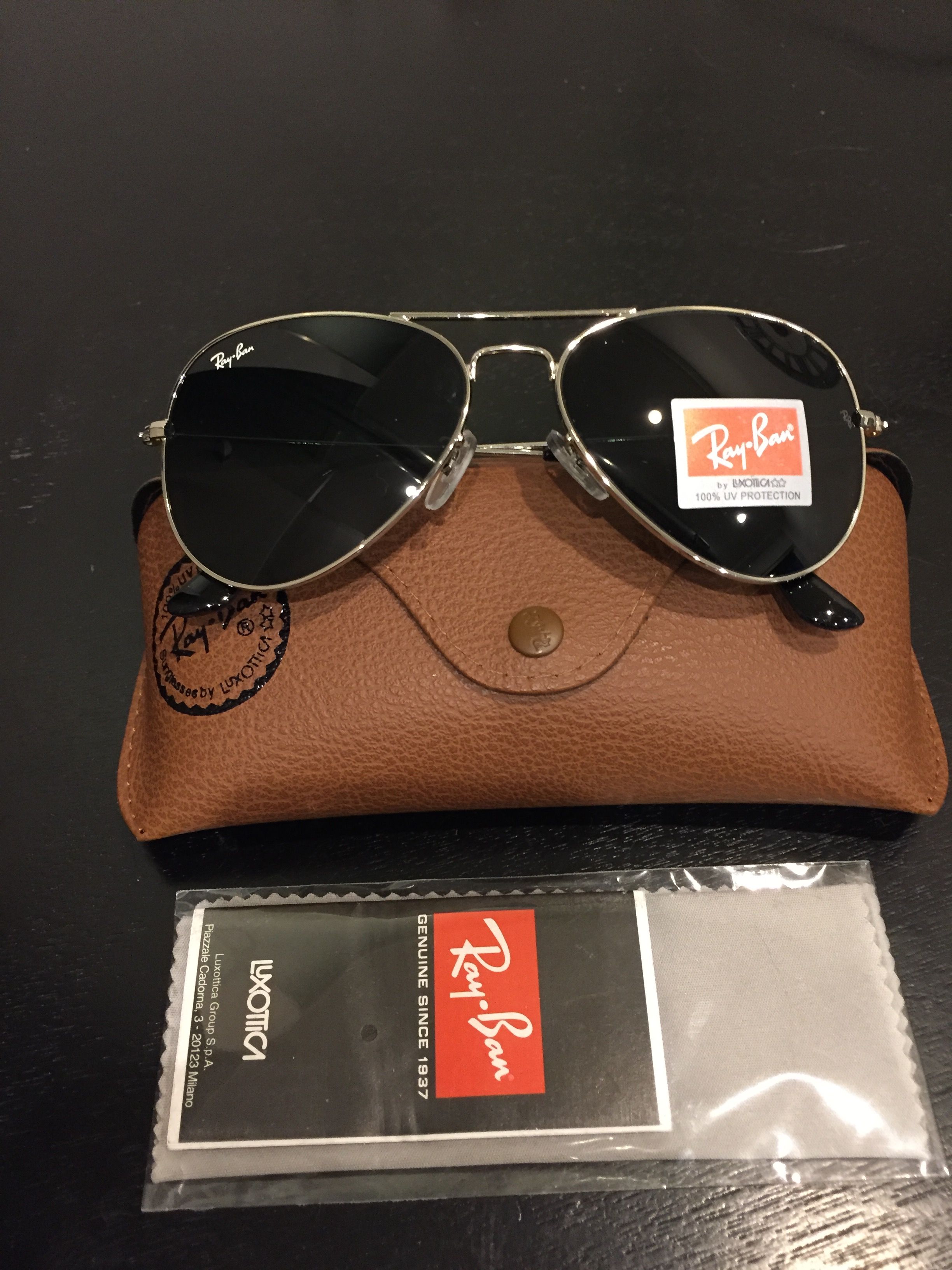 Brand New Authentic Aviator Sunglasses