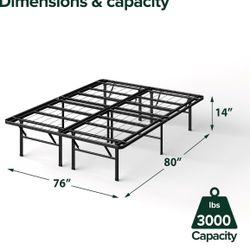 Metal Bed Frame - King 14’