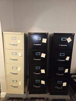 4 drawer office filing cabinets