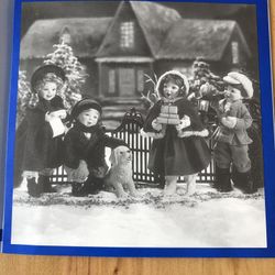 New! Sharing Christmas Joy Complete Porcelain Doll set By Ashton Drake Galleries. SEE ALL PHOTOS!New, w/original boxes.