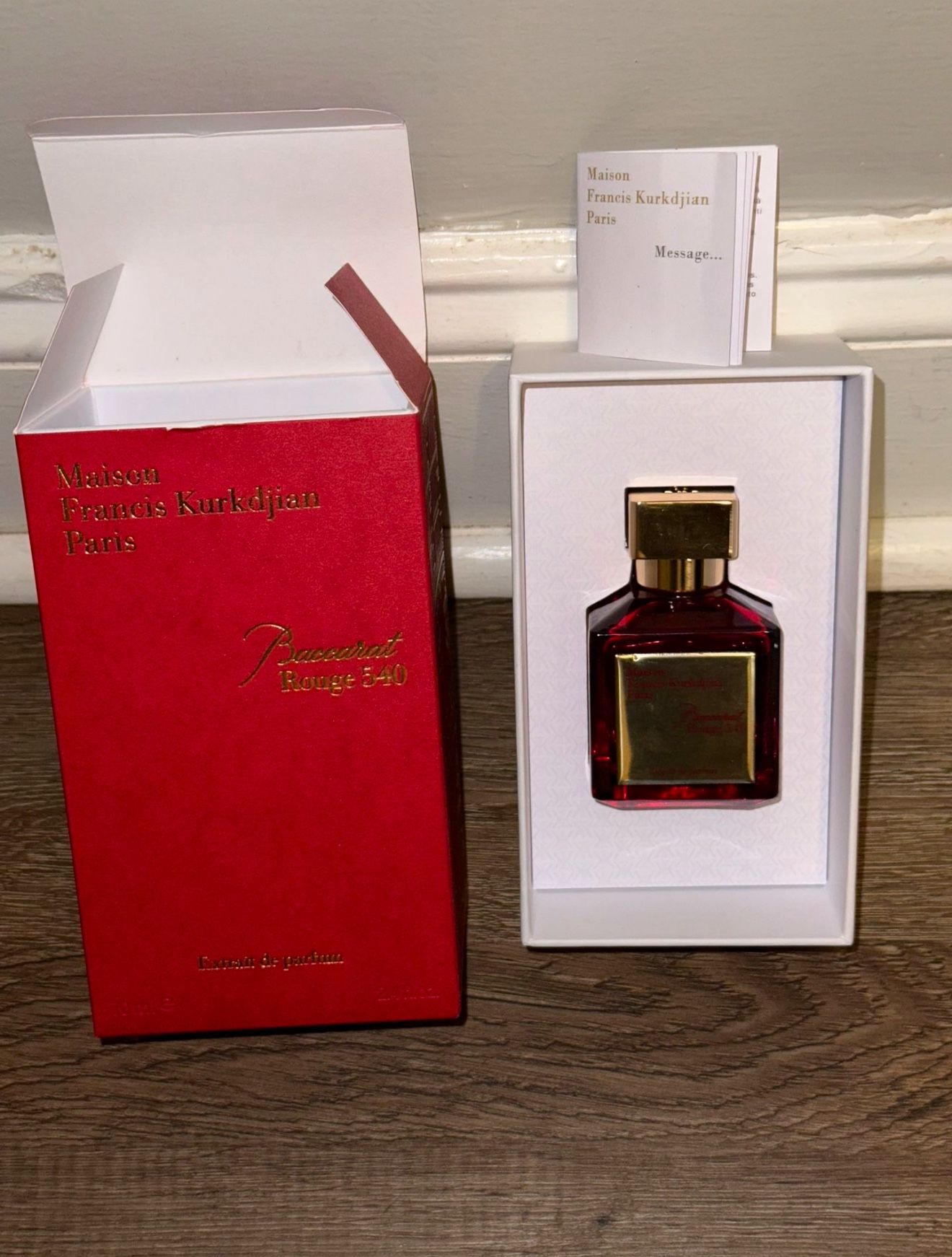 Baccarat Rouge 540