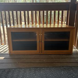 Teak Stereo Cabinet