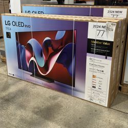 LG 77” OLED C4 SERIES 4K HDR SMART TV