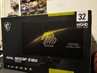 31.5” msi monitor