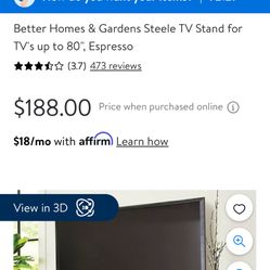 Tv Stand Brand New 