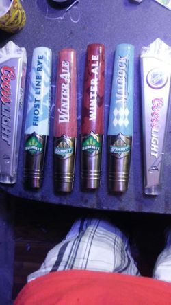 Beer taps 8$ each all 6 for 35$