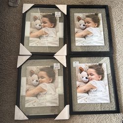Set of 4 Uniek 11x14 Photo Frames – Brand New