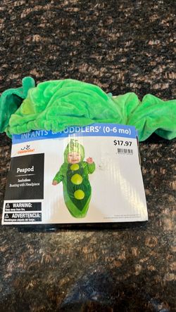 Peapod Baby Halloween Costume 0-6 Months