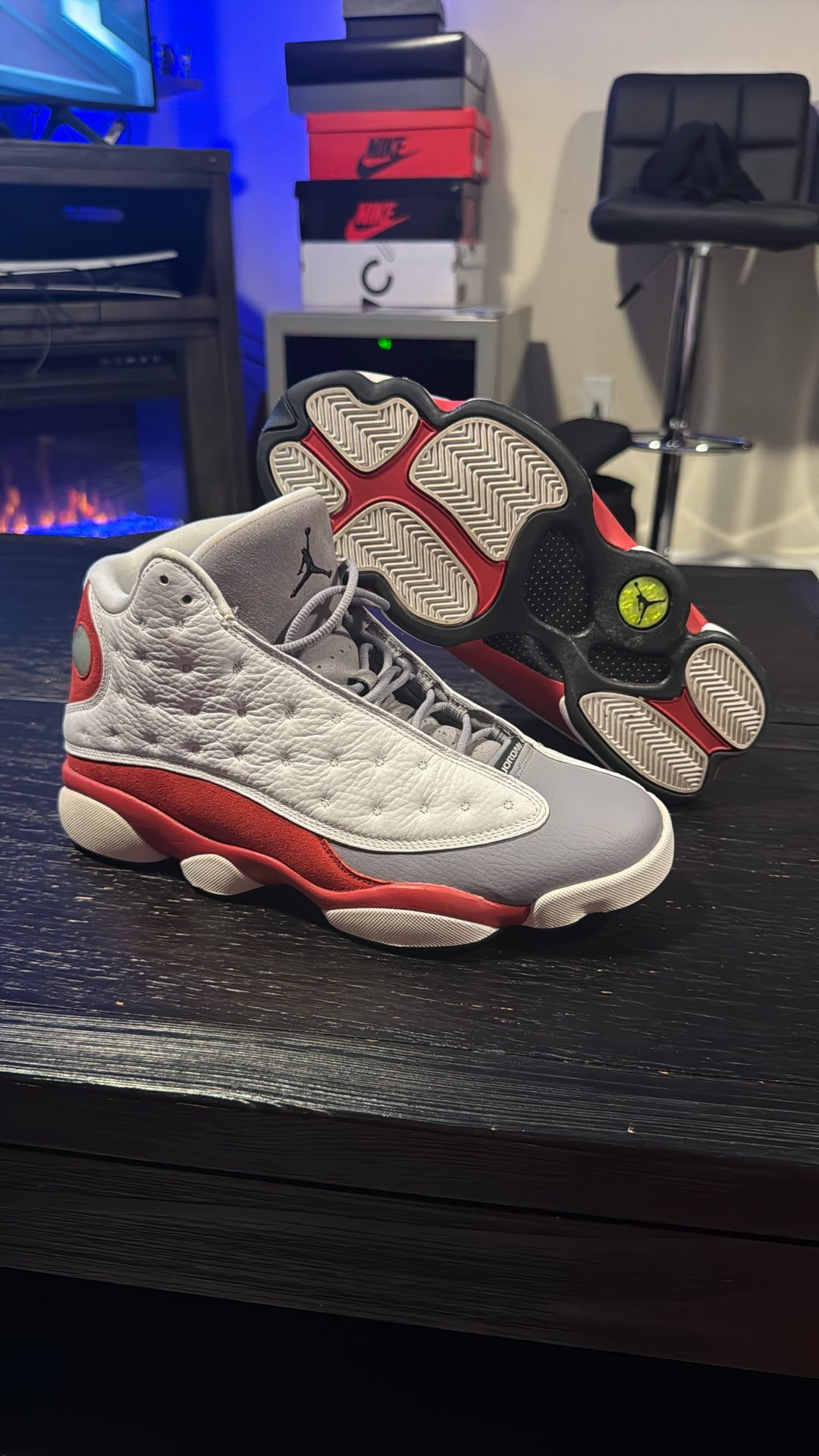 Jordan 13 Grey Toes