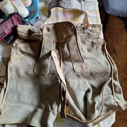 German lederhosen from Post world war II Germany 