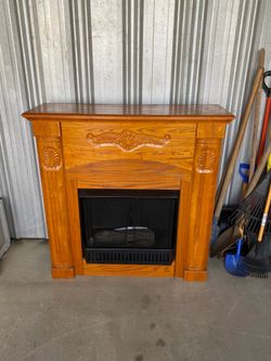 Can fuel fire place