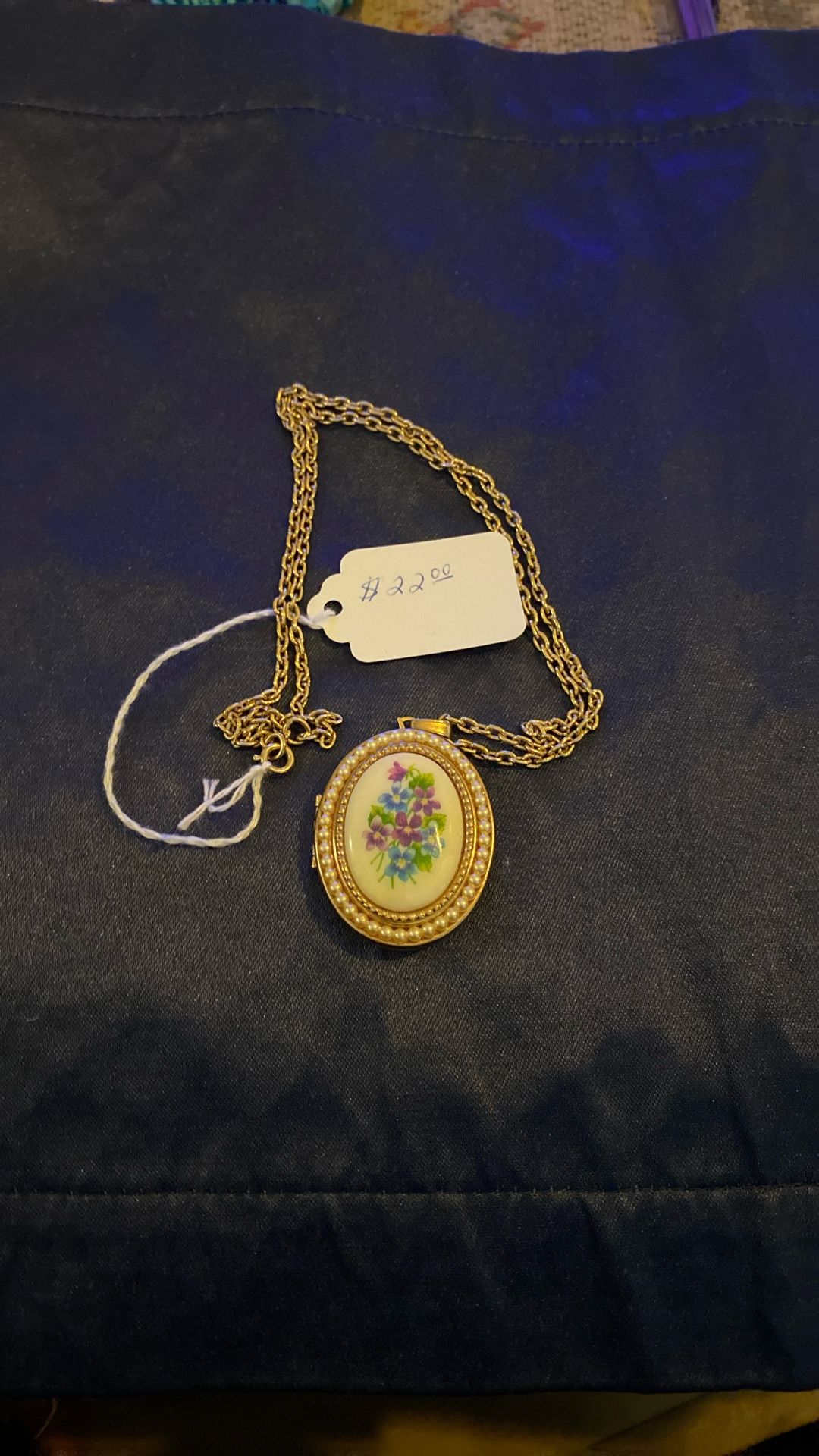 1970’s Avon Sweet Violet Locket