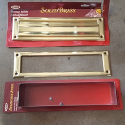 Mail Slot (Solid Brass)